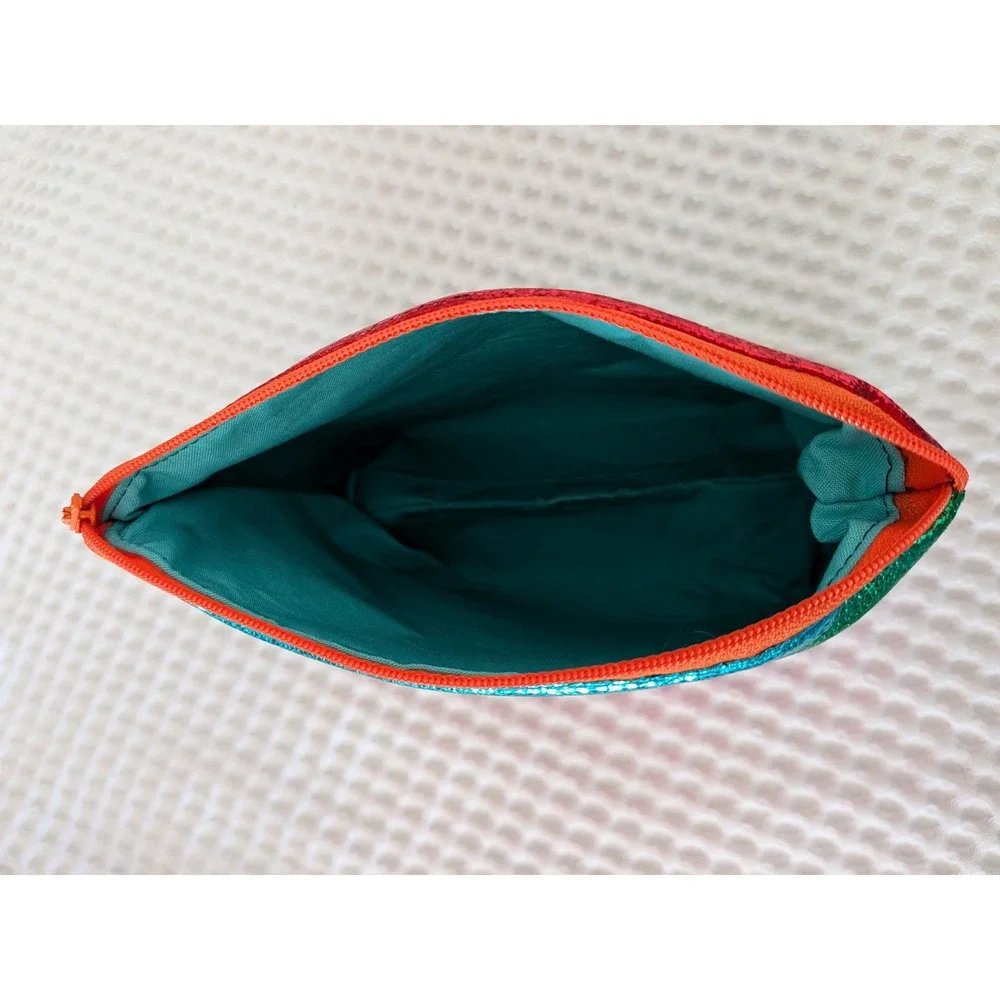 Handmade vibrant metallic